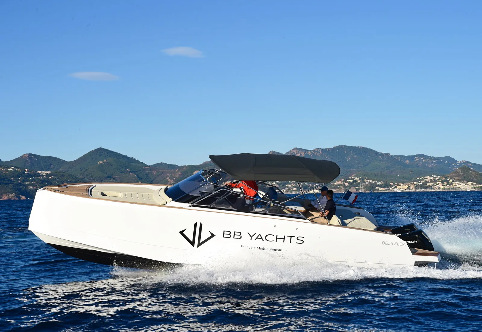 Le BB 35 Elba en navigation