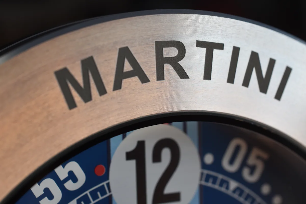 MARTINI engraved on the bezel