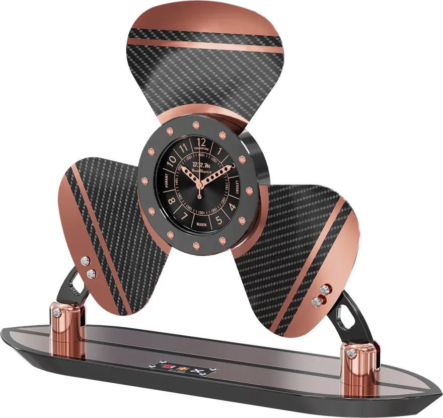 Der Propeller — Poliertes Kupfer