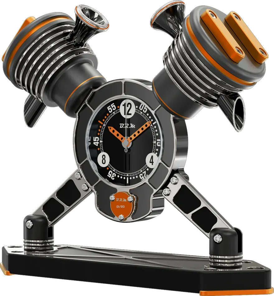 Der V-Twin — Korallenorange
